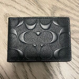 Coach Black Wallet